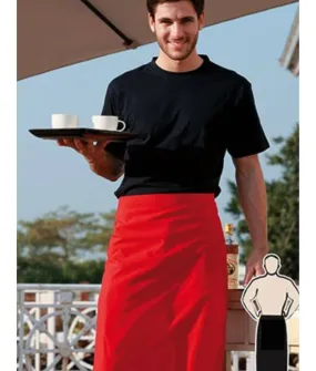 3/4 Waist, Easy Care Apron - No Pocket