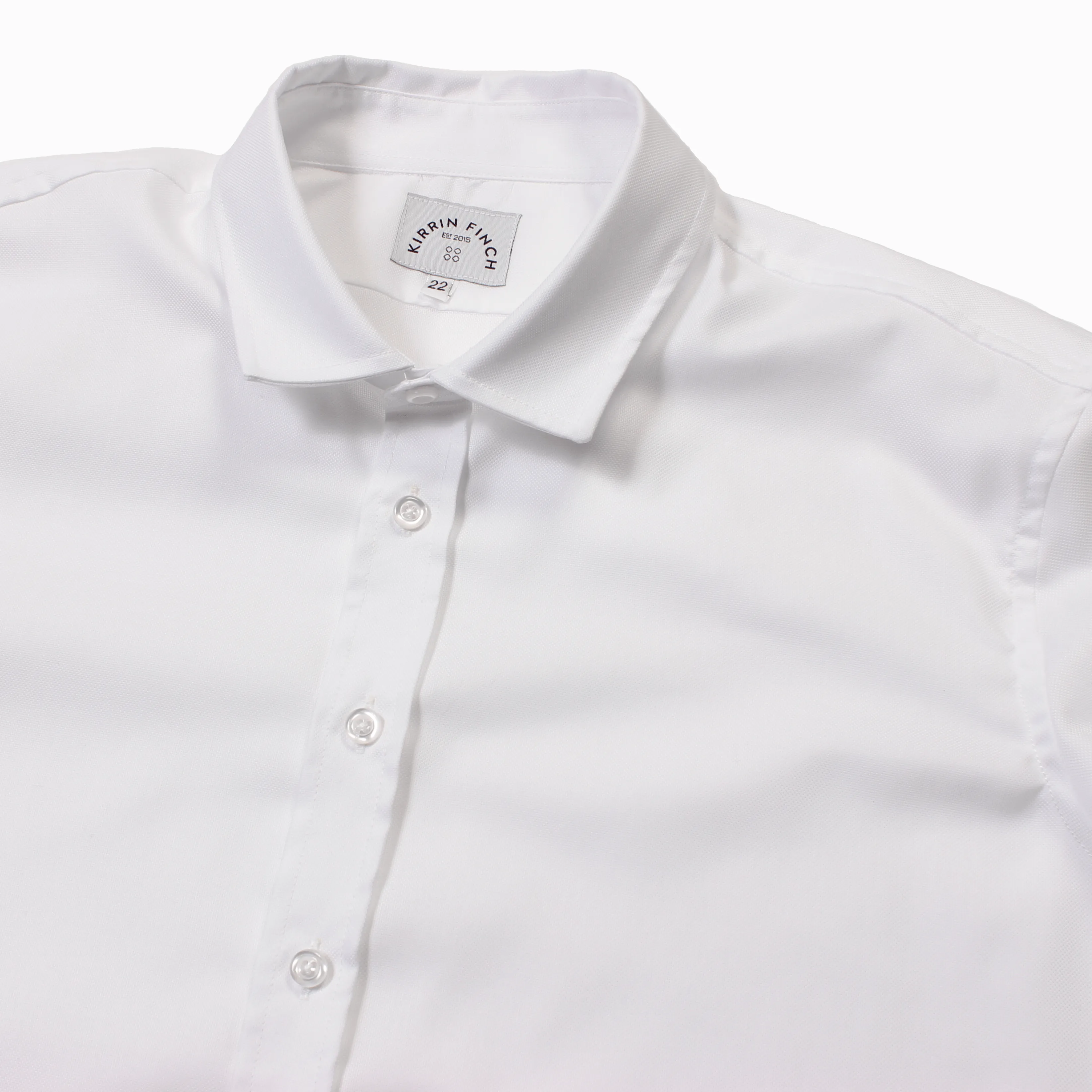 Addams White Easy-Care Dress Shirt