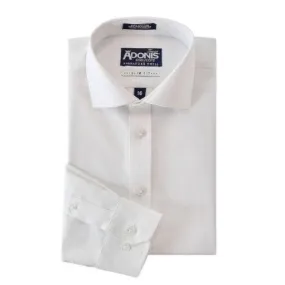 Adonis Boys Easy Care Slim Fit Twill Dress Shirt_BPBTS-213