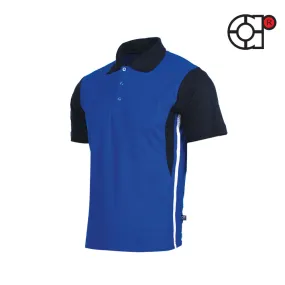 ARORA SHORT SLEEVE LACOSTE HONEYCOMB POLO (ROYAL BLUE)