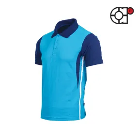 ARORA SHORT SLEEVE LACOSTE HONEYCOMB POLO (TURQUOISE)