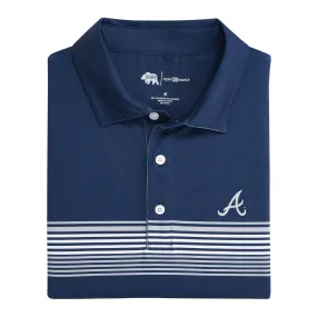 Atlanta Braves Prestwick Printed Performance Polo