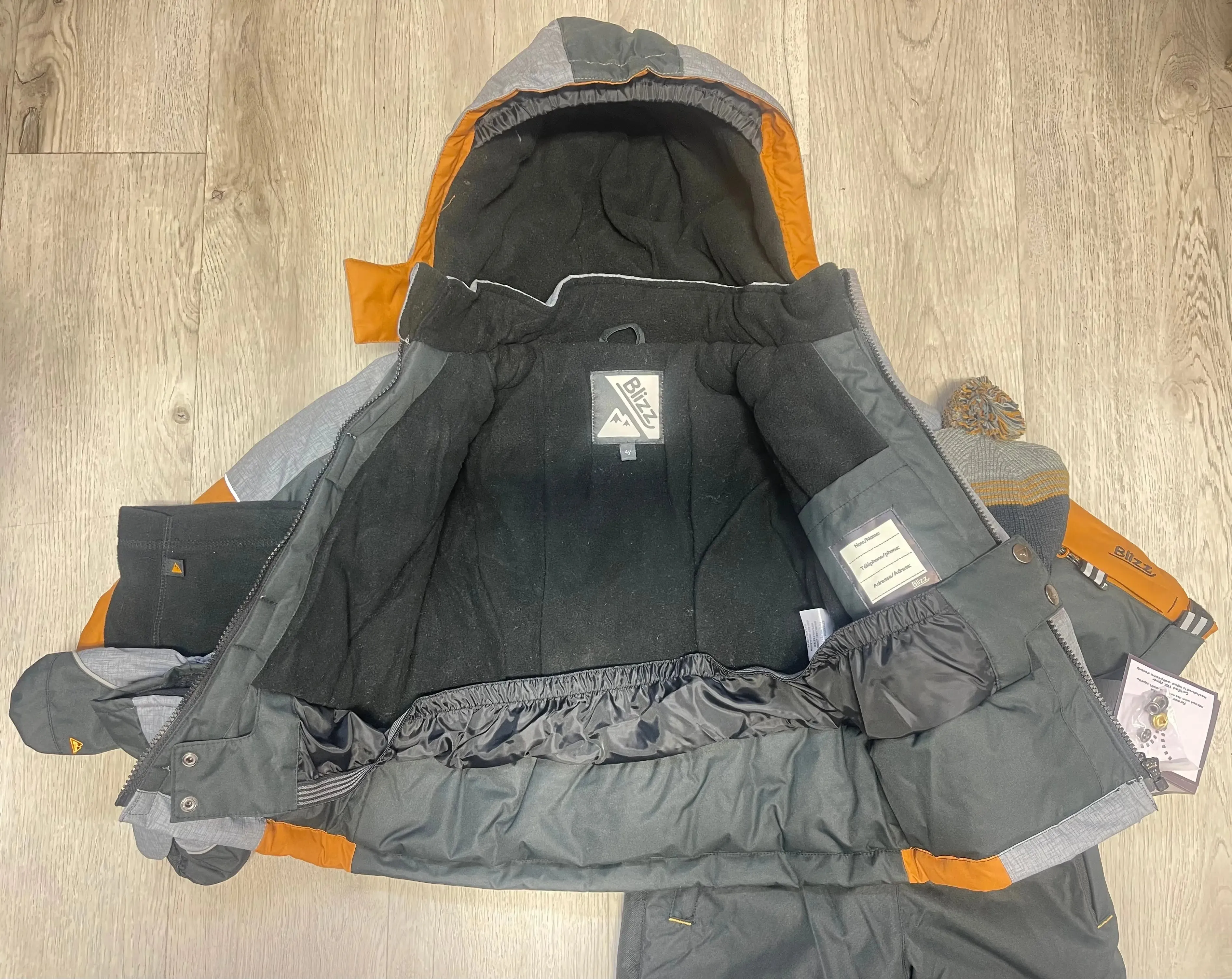 Boys Snowsuit 5 PCS Set - Cathay Spice | Blizz