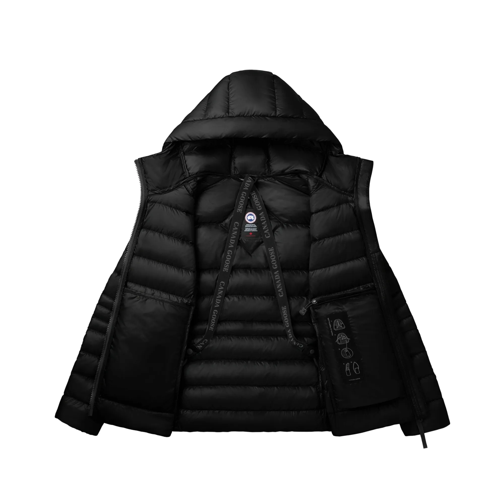 CANADA GOOSE CYPRESS HOODY BLACK LABEL WOMEN