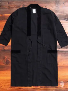 Caravan Haori Coat in Matte Black