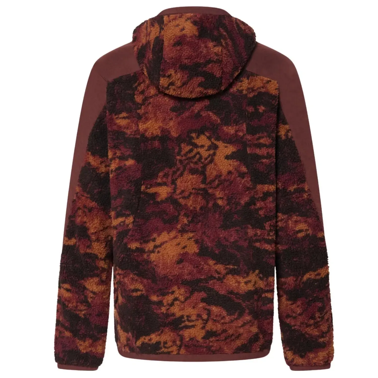 Caribou Full Zip Sherpa - Tiger Camo Red