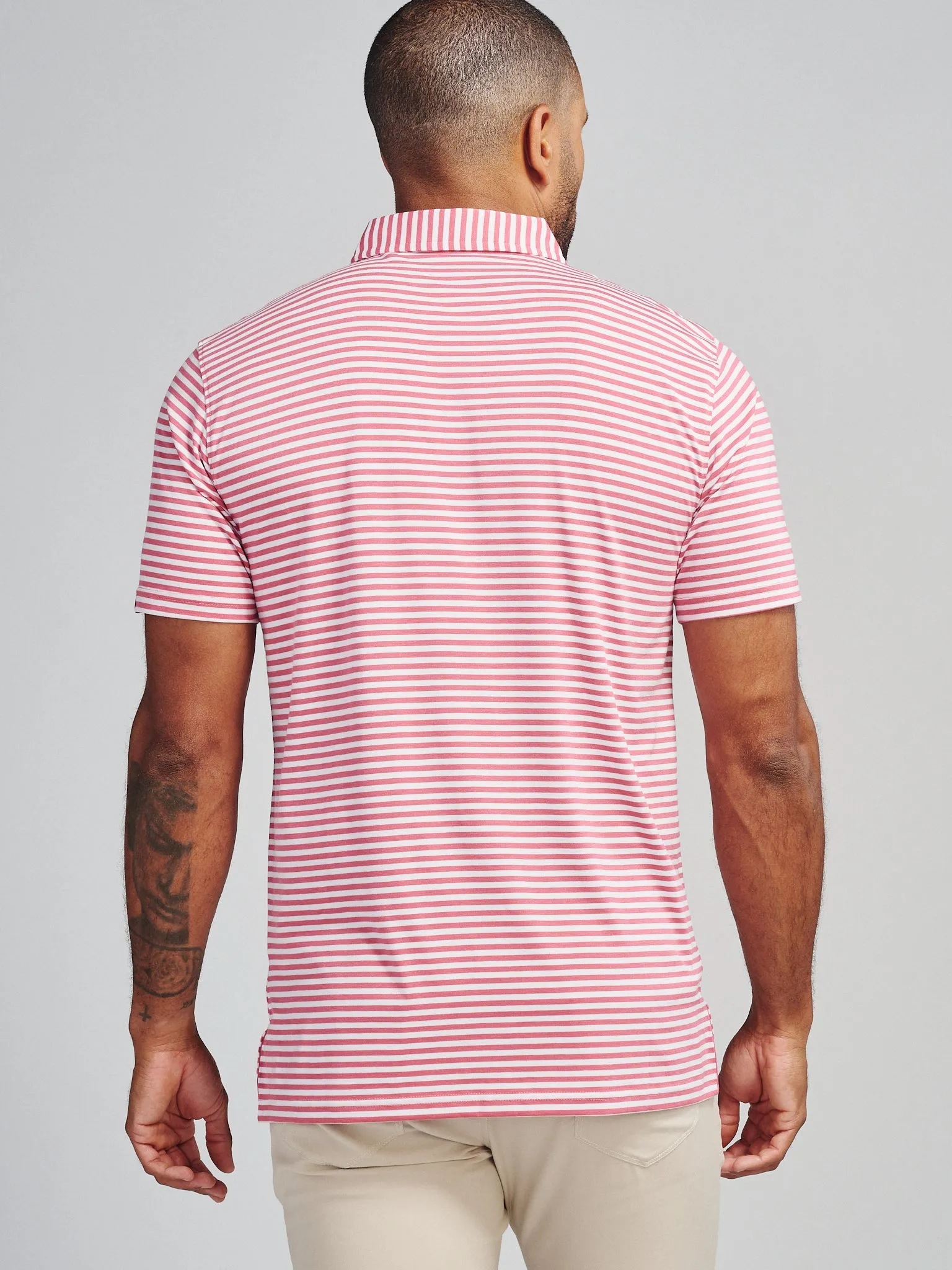 Cloud Lightweight Polo Air Stripe