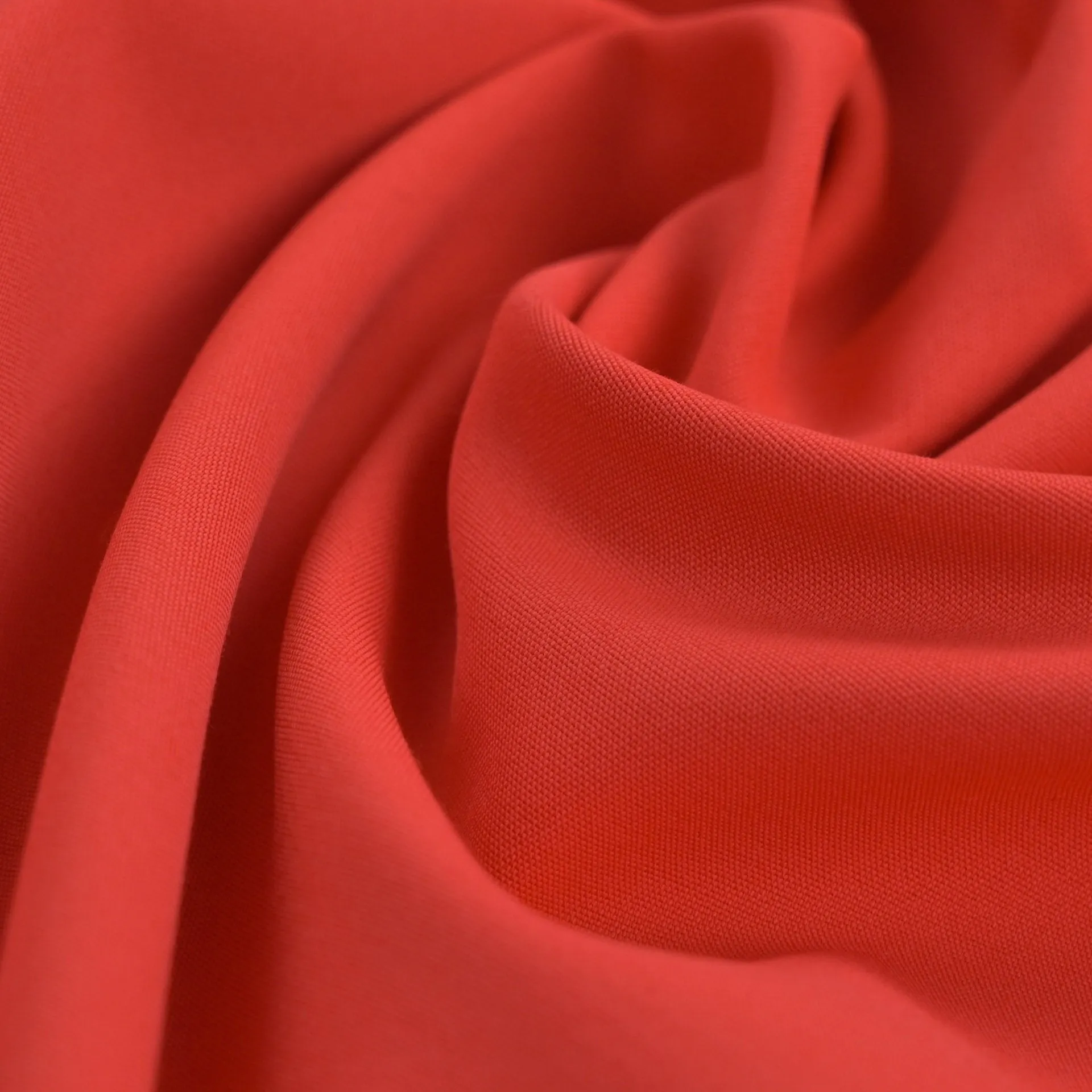 Coral Red Double Weave Fabric 97120