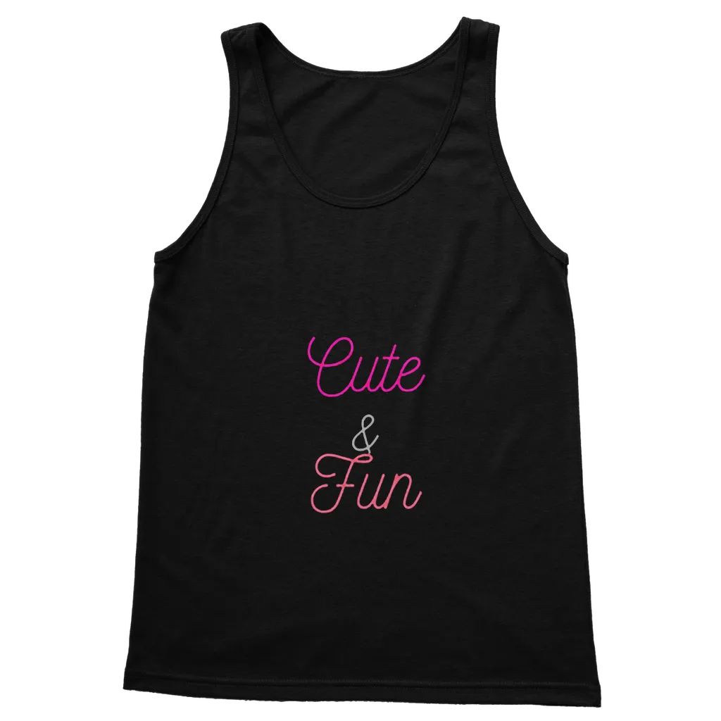 Cute and Fun Classic Adult Vest Top