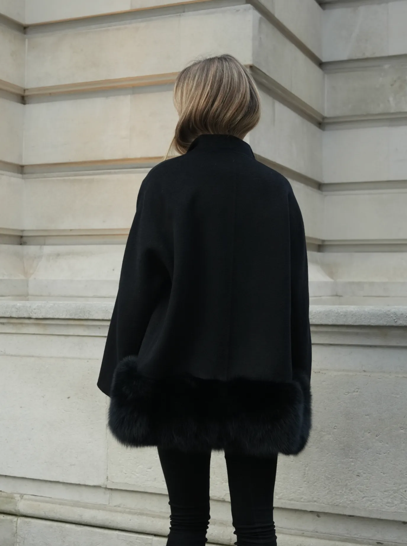 Daisy Cashmere Jacket Black