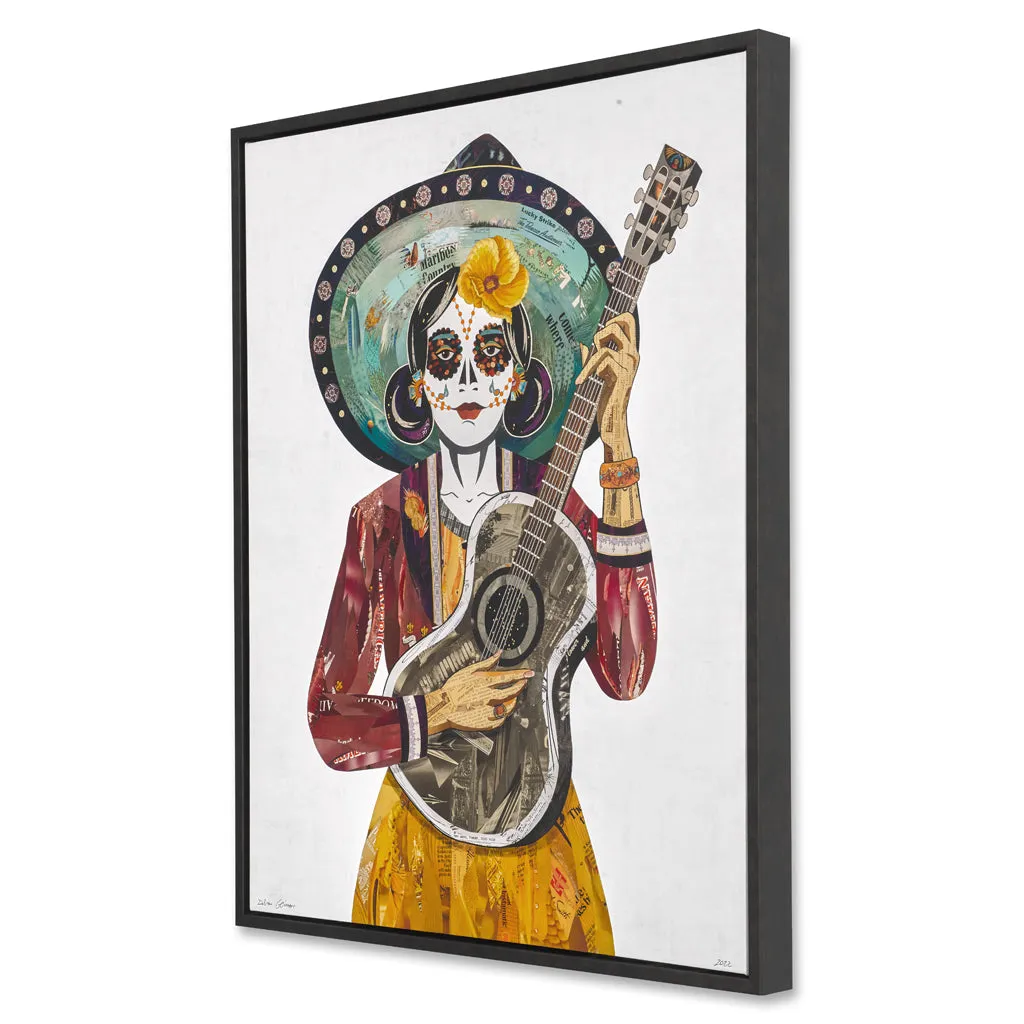 DAYBREAK SONATA canvas art print with float frame