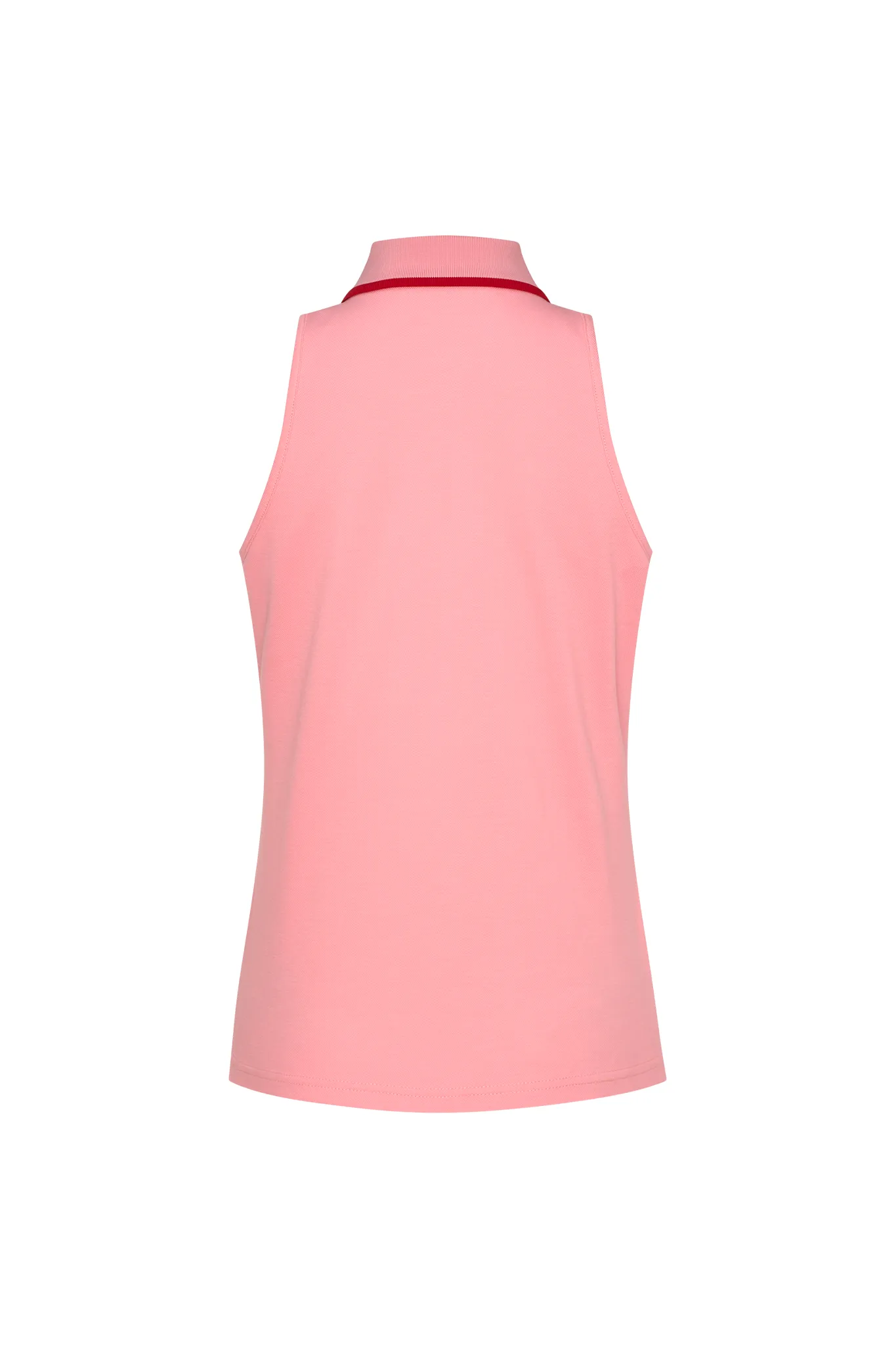 Dianthis Pink Women's Pique Halter Polo