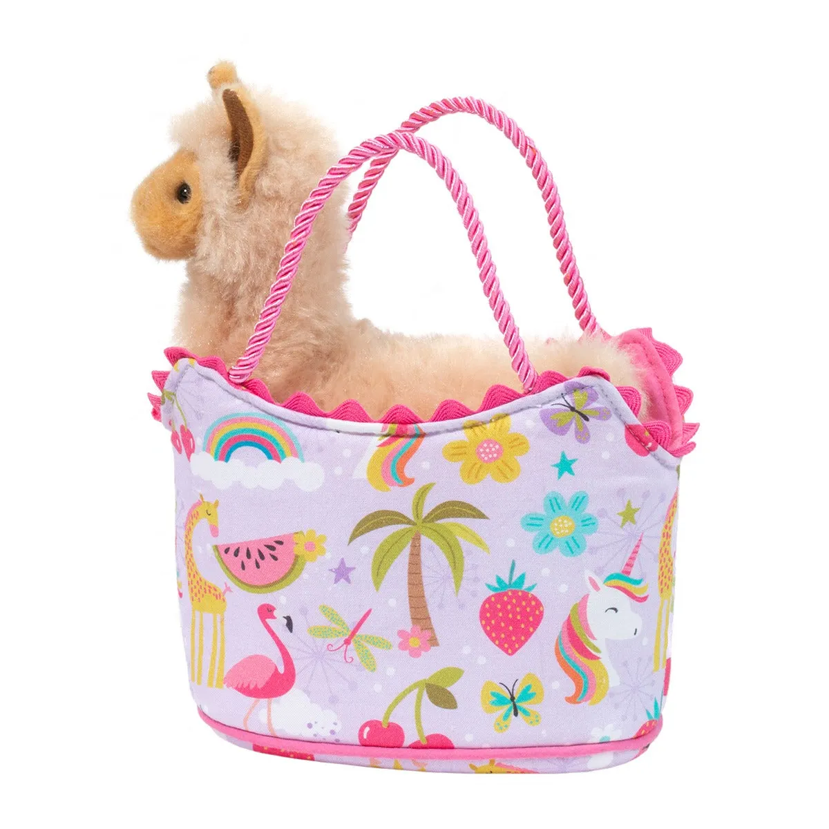 Douglas Sassy Pet Sak Berrie Surprise with Llama 6.5"