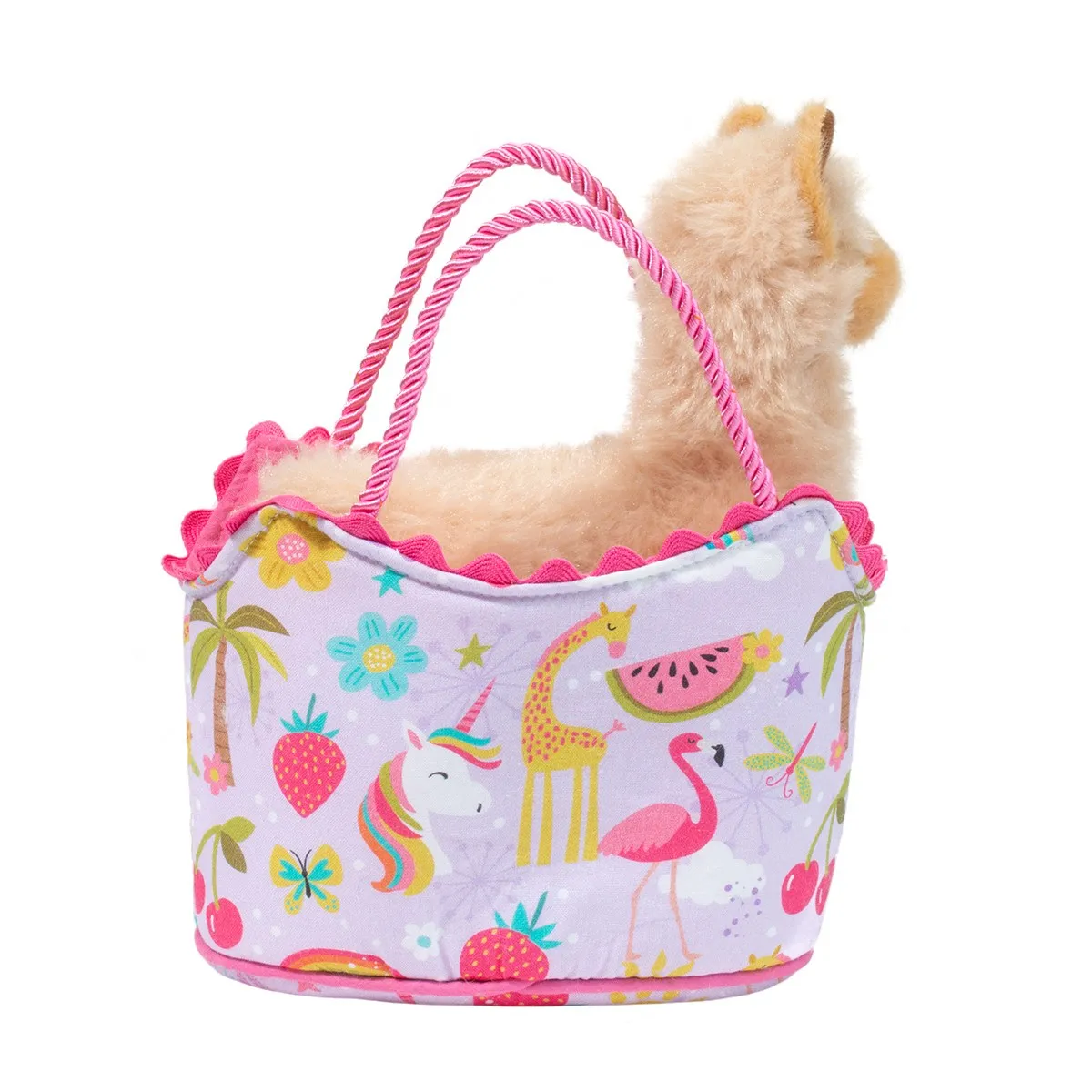 Douglas Sassy Pet Sak Berrie Surprise with Llama 6.5"