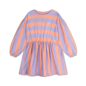 Easy Dress – peachy black stripe