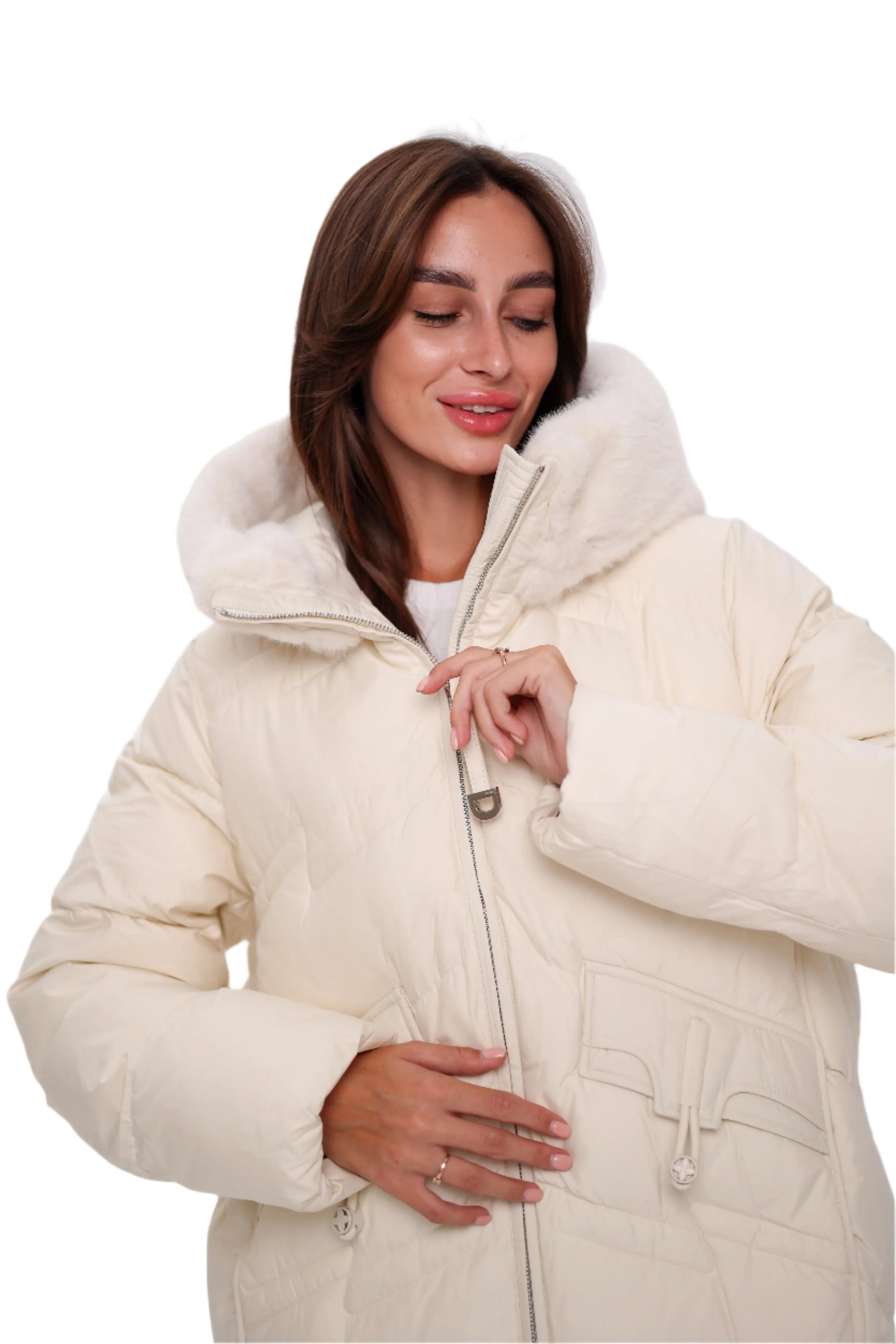 EverChill Faux Fur Hood Thinsulate™ Coat