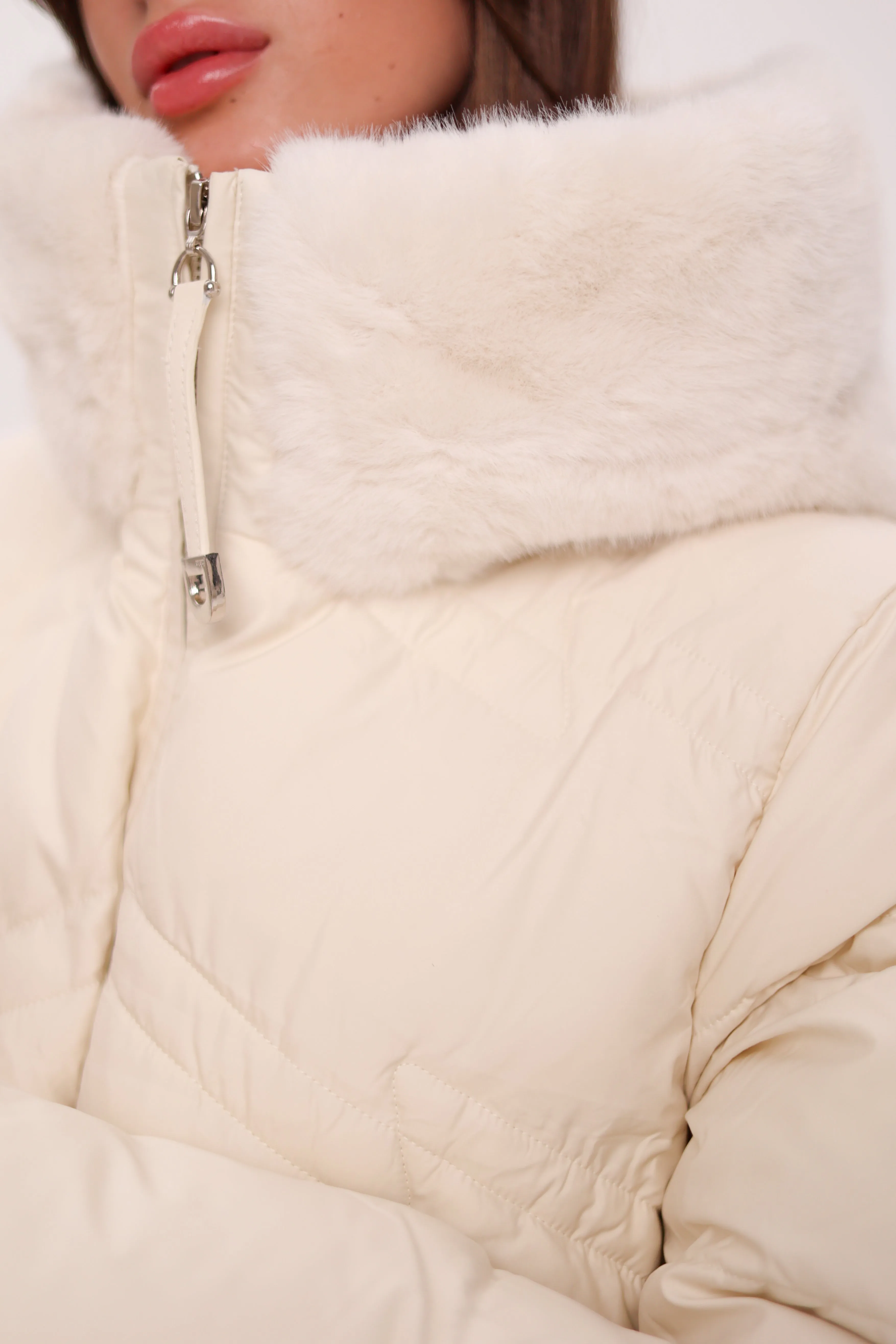 EverChill Faux Fur Hood Thinsulate™ Coat