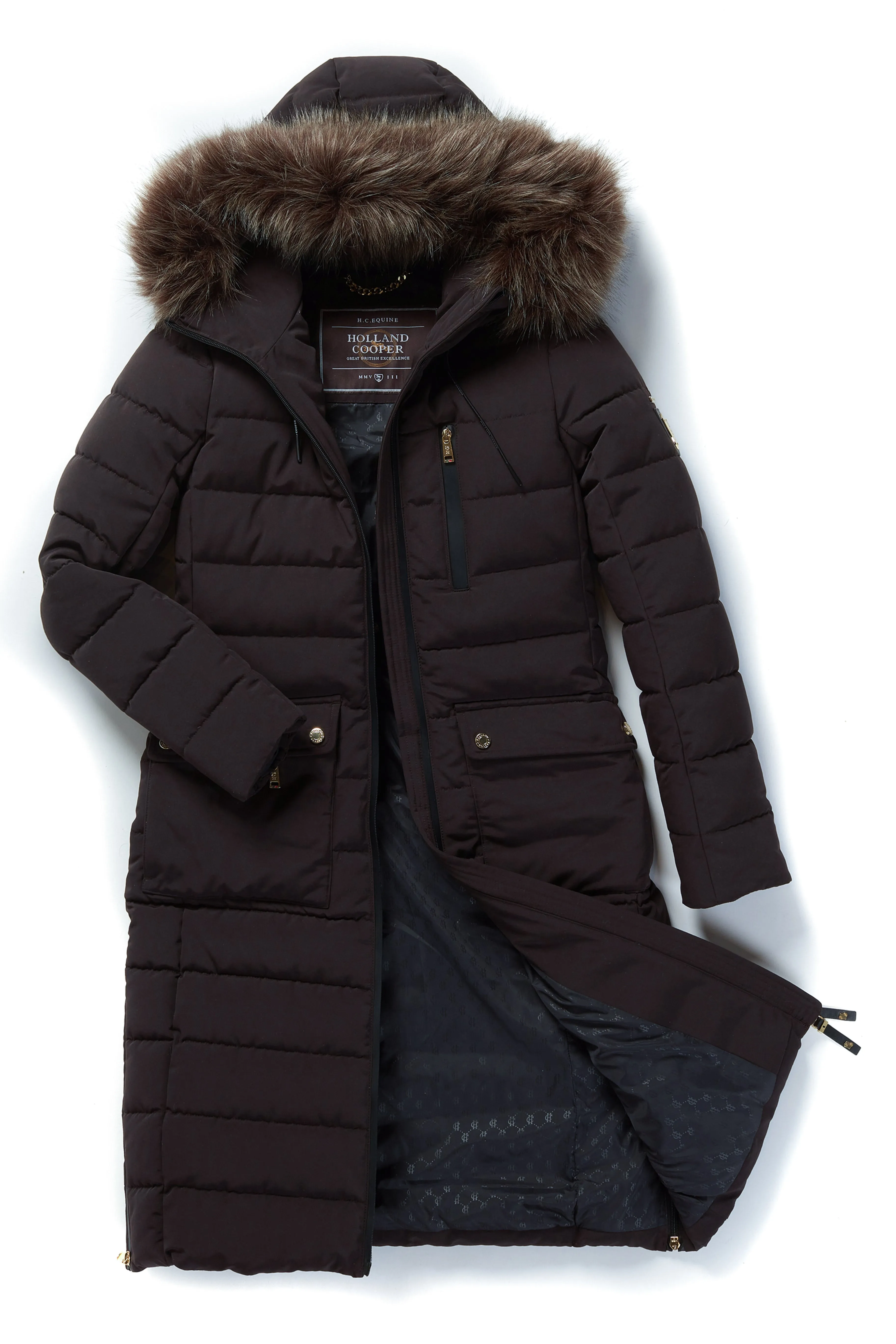 Finsworth Coat (Chocolate)