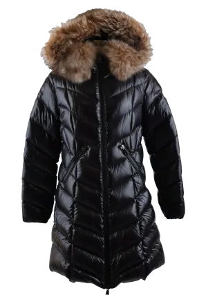 Fulmarre Long Down Coat W/ Fur Hood