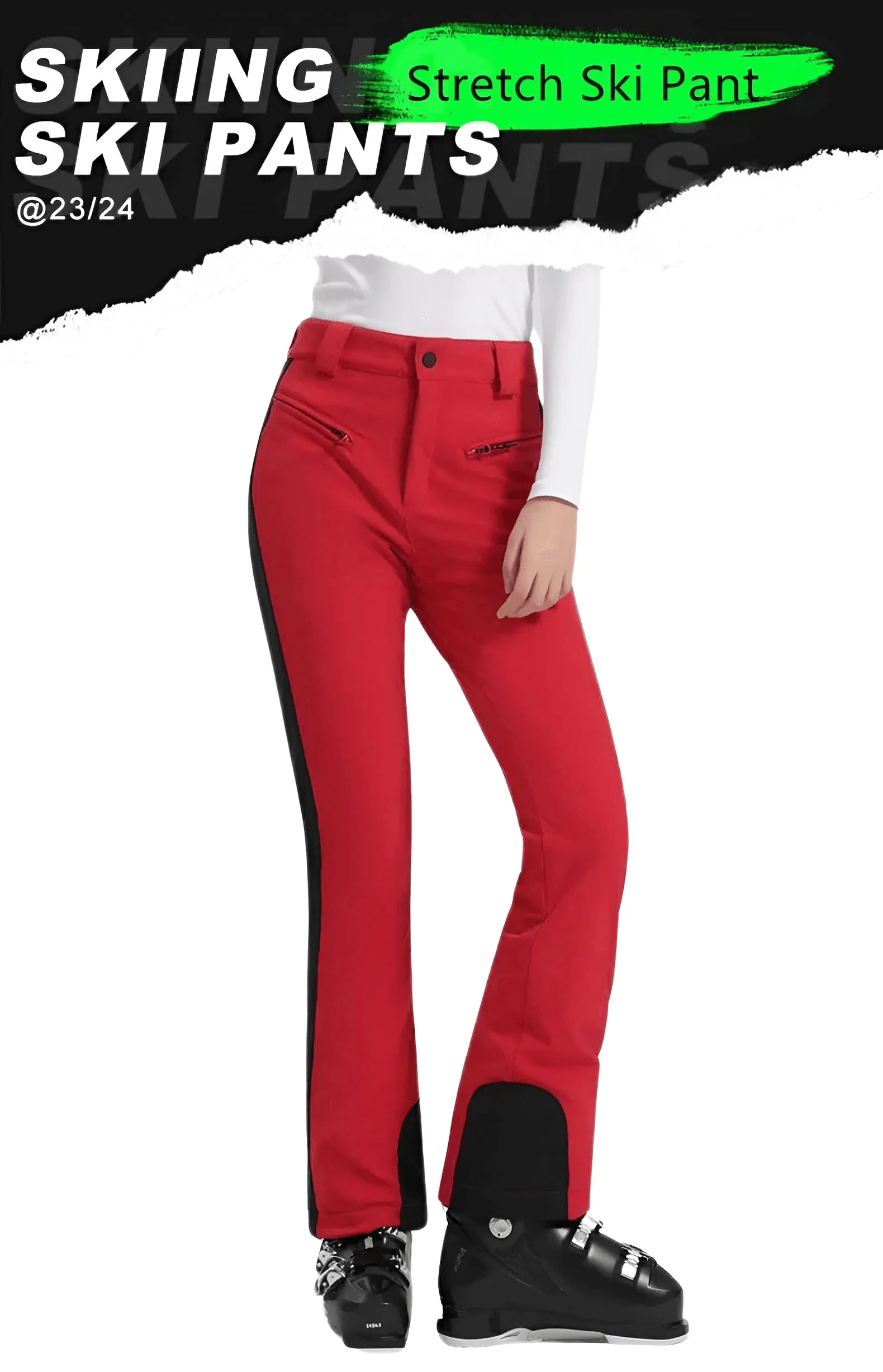 High Fashion Winter Ski Pants For Women