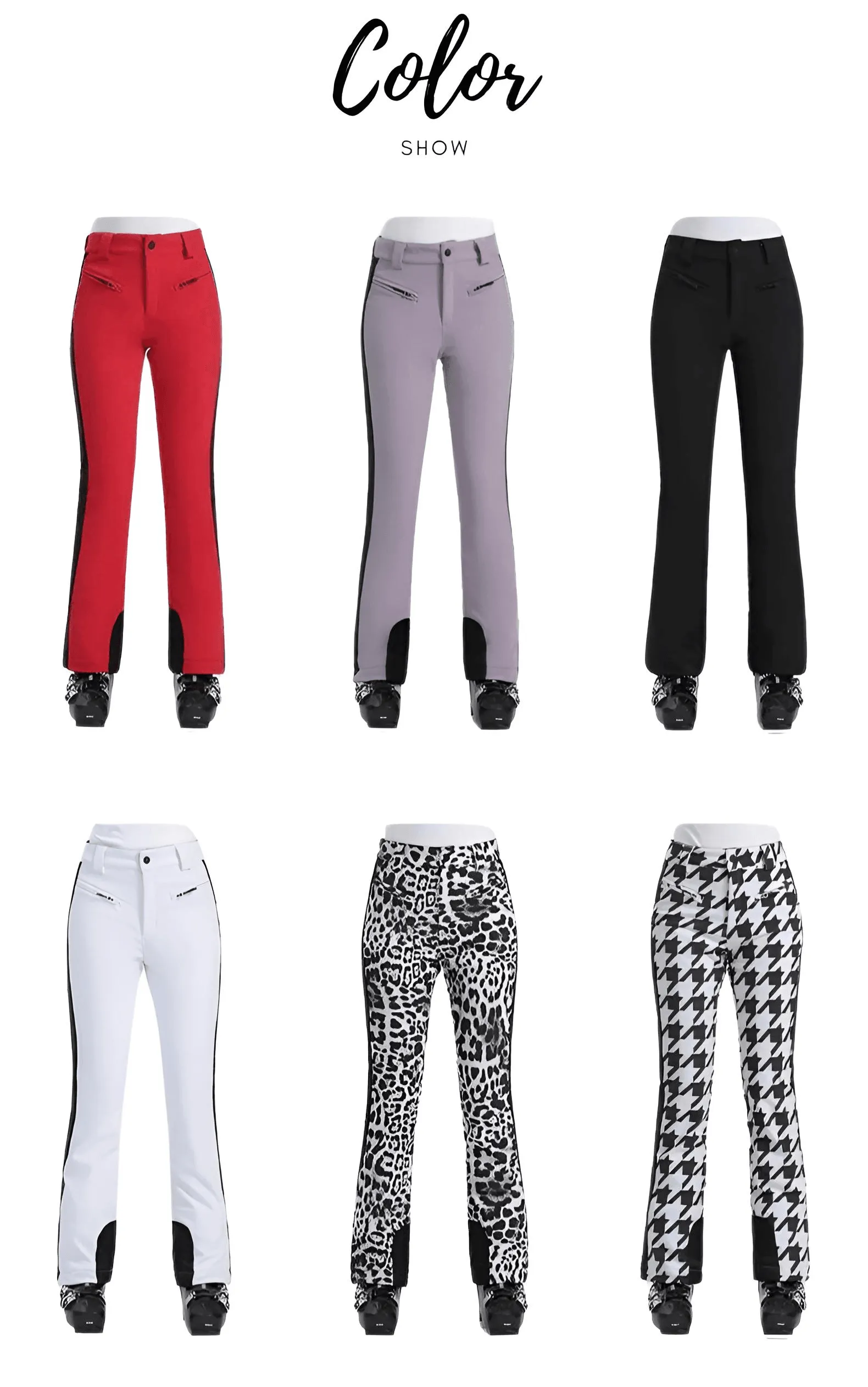 High Fashion Winter Ski Pants For Women