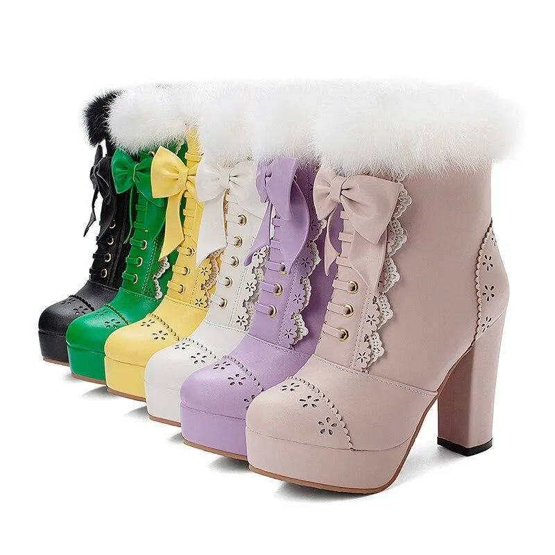 Holiday Lolita Booties