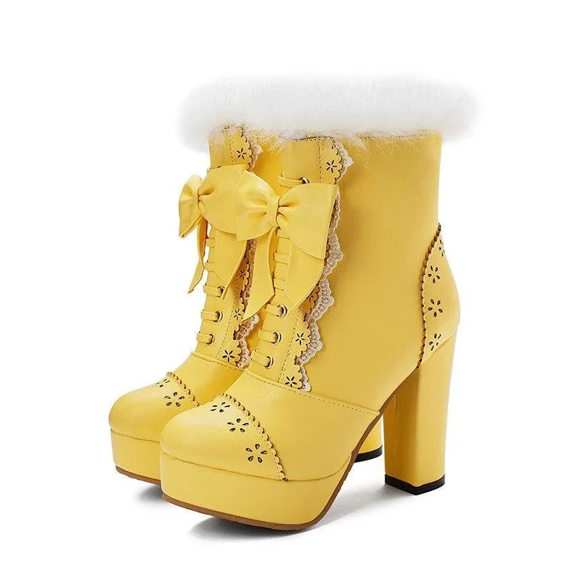 Holiday Lolita Booties