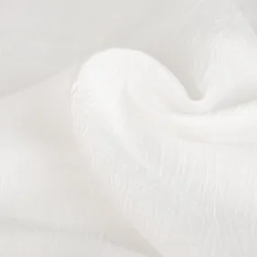 Ivory Crinkled Linen - 619