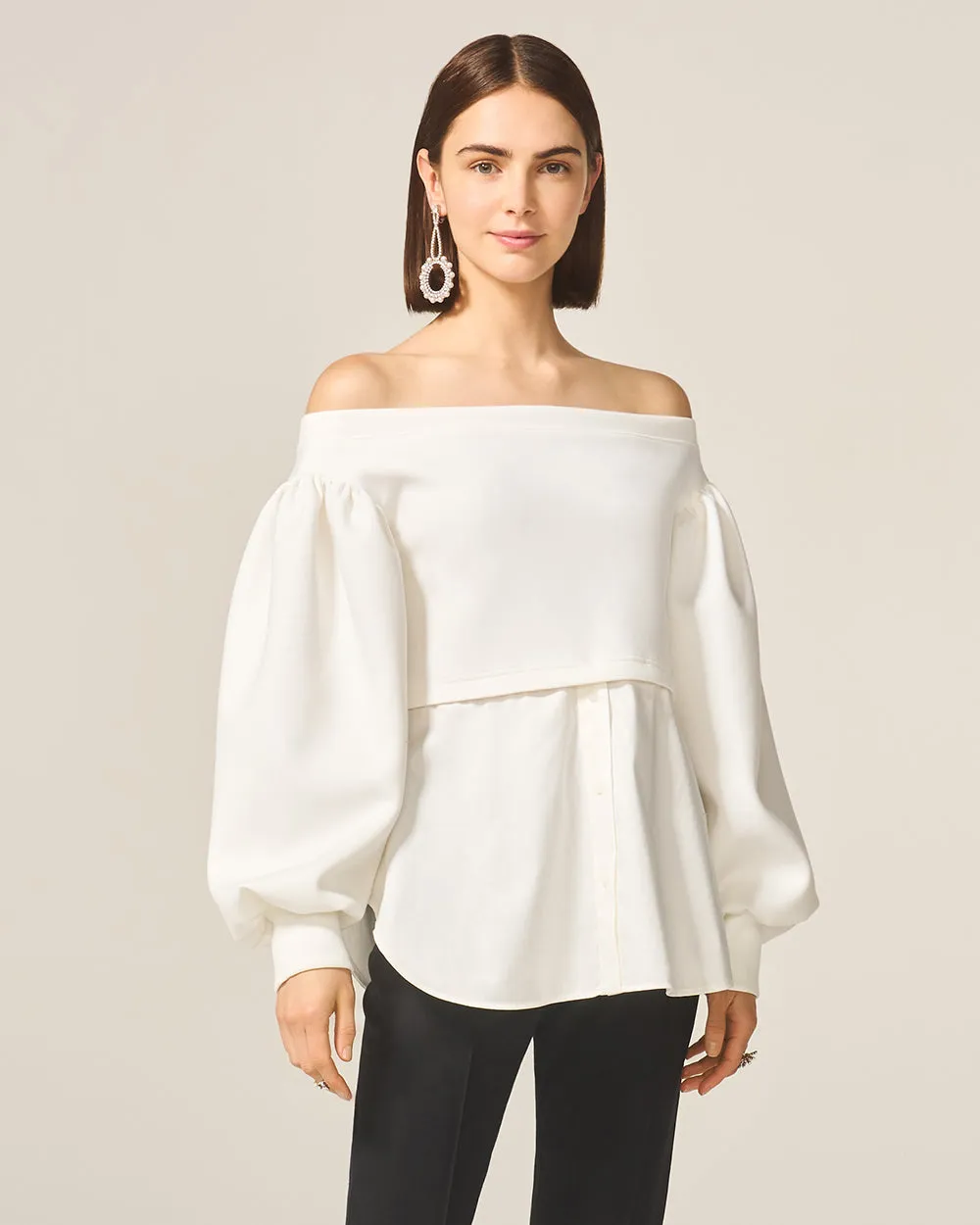 Ivory Wendy Top