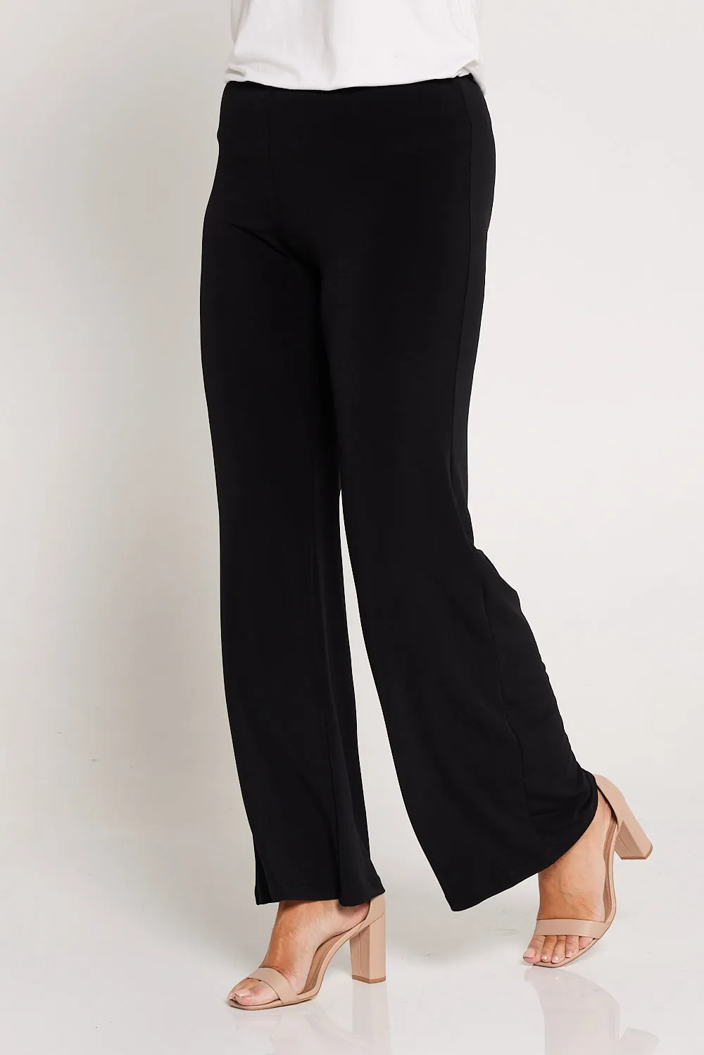 Kamala Wide Leg Pants - Black