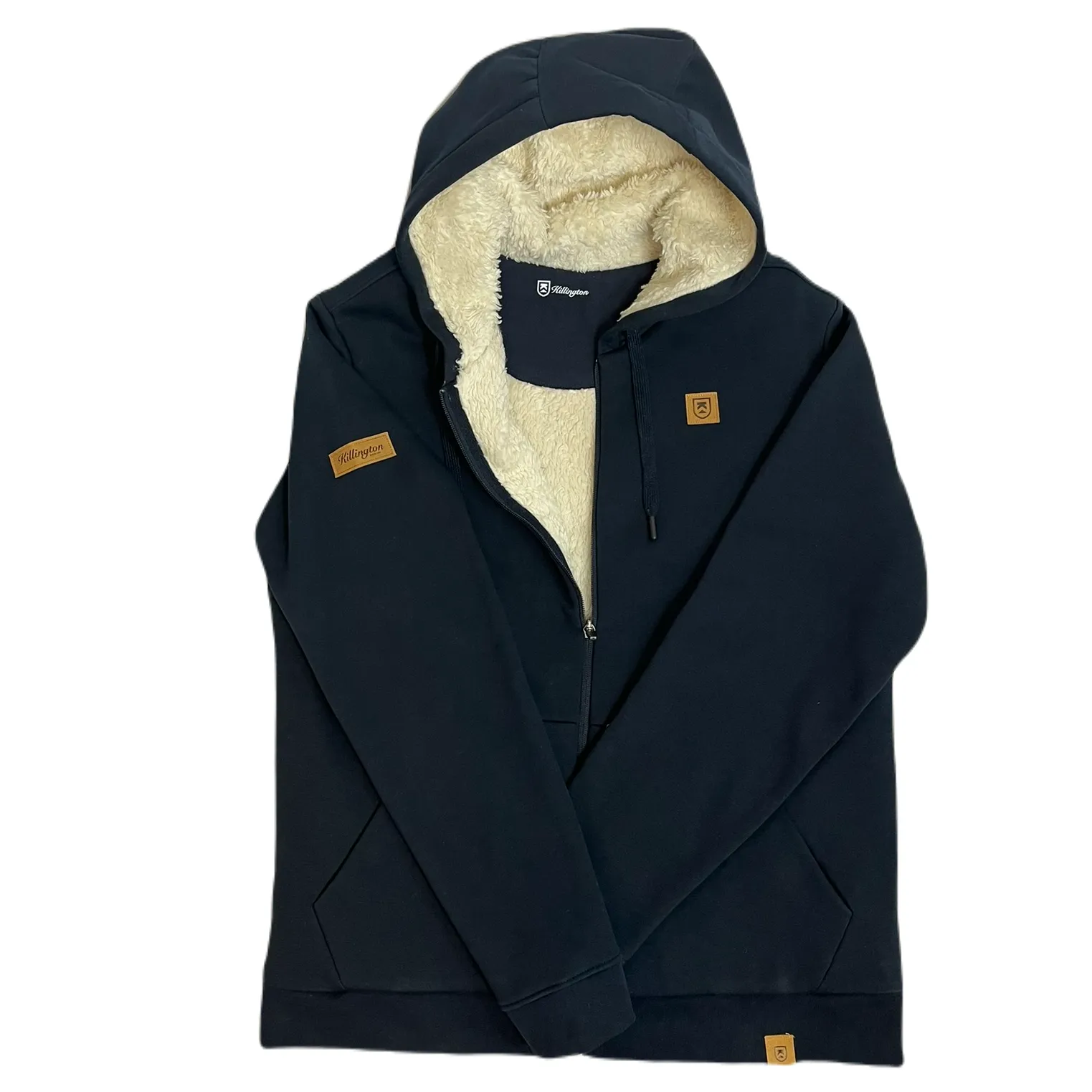 Killington Logo Elevated Sherpa-Lined Full Zip Hoodie