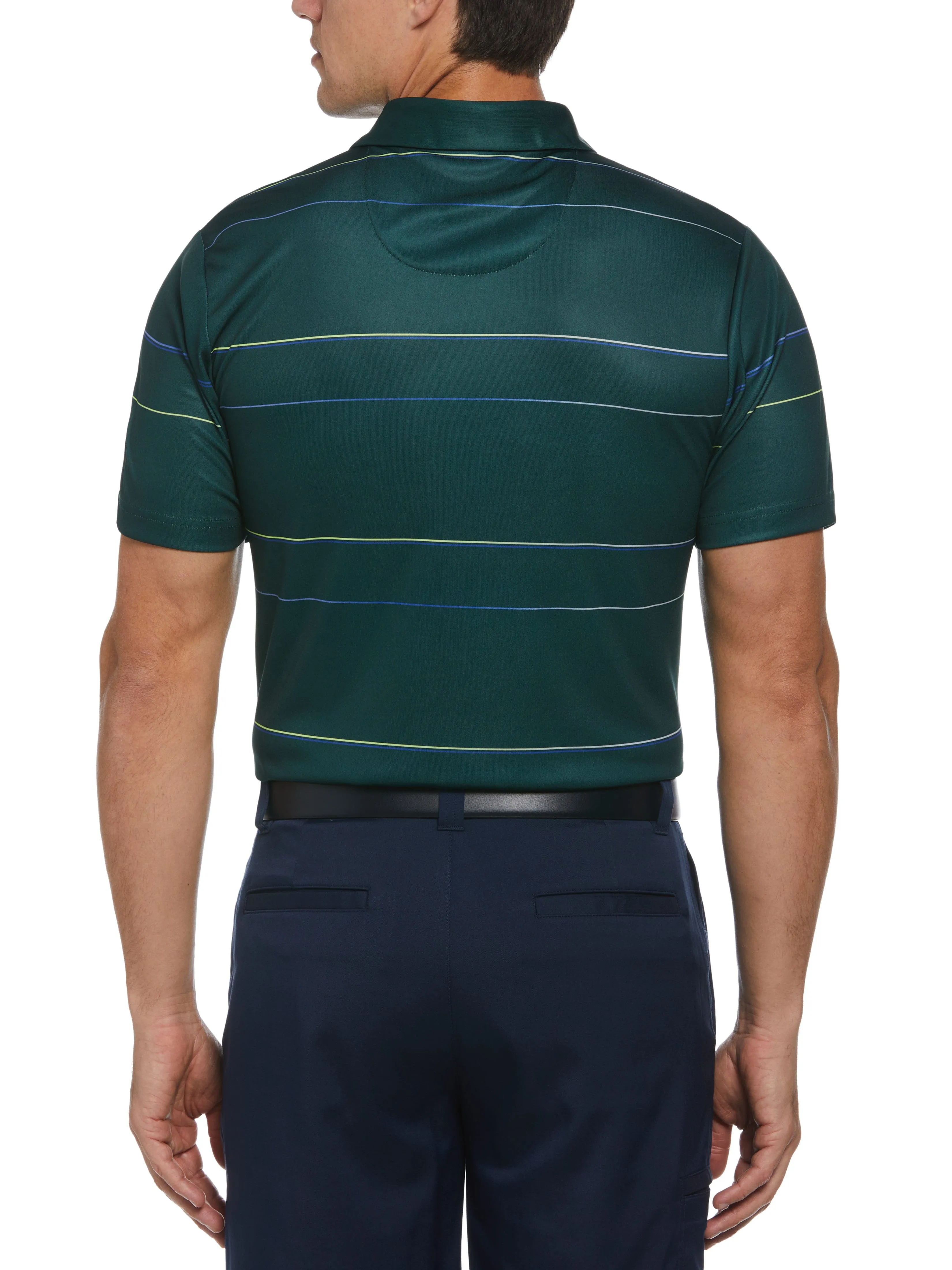 Men's Gradient Stripe Golf Polo