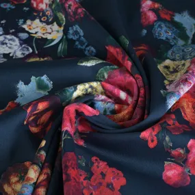 Multicolor Floral Suiting Fabric 96924