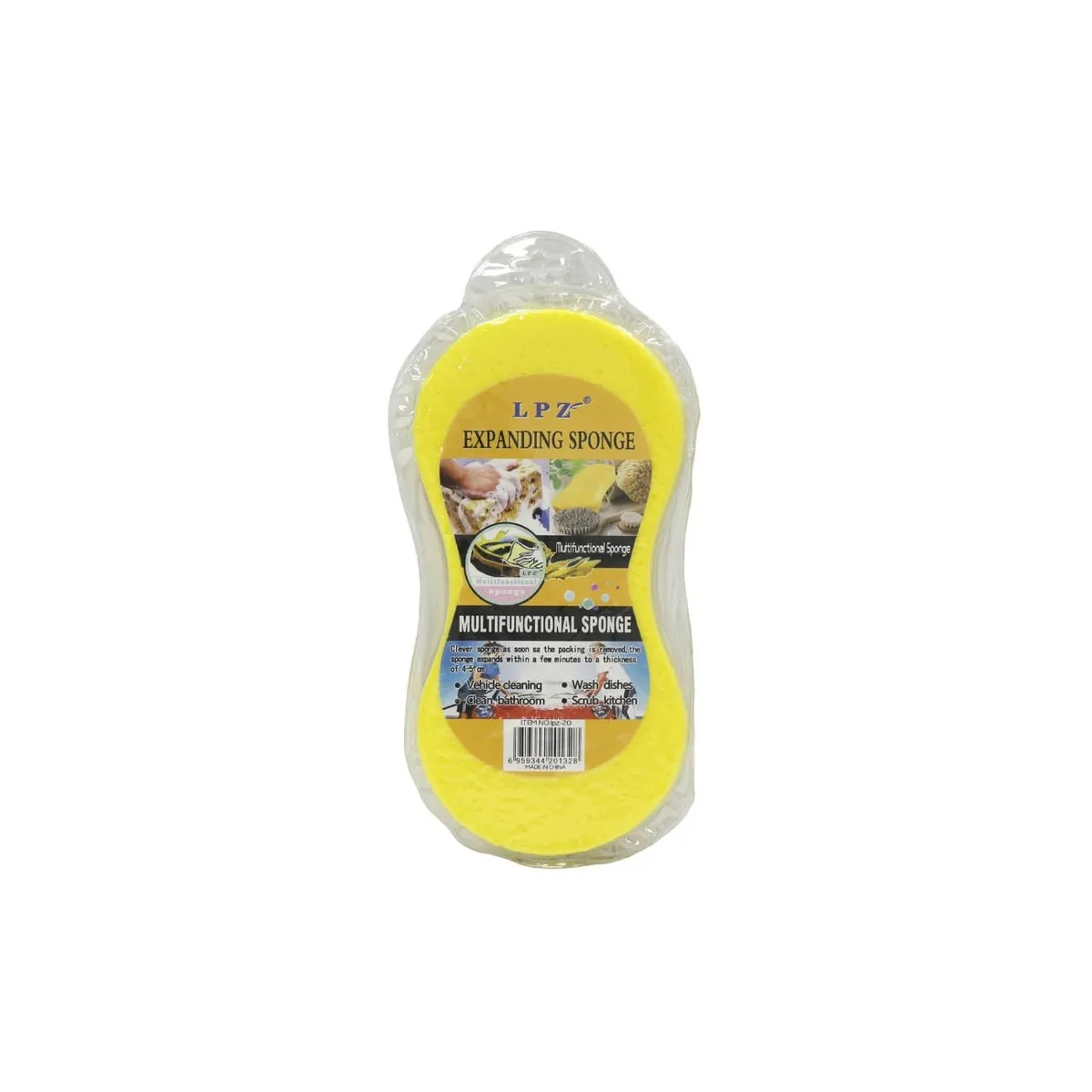 MULTIPURPOSE HORSE CARE SPONGE Yellow