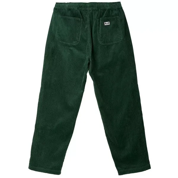 Obey Easy Cord Pant - Dark Cedar