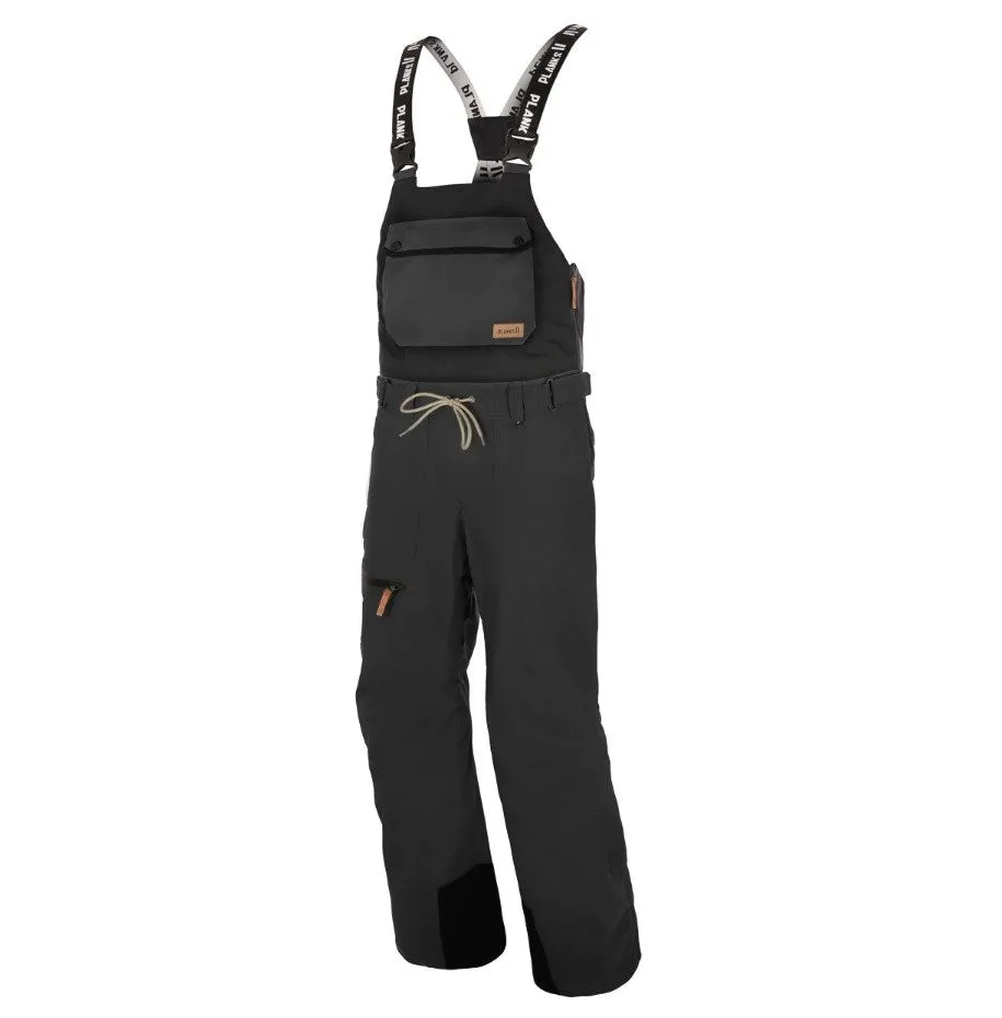 PLANKS The Peoples Bib Unisex Snow Pants Black