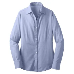 Port Authority® Ladies Crosshatch Easy Care Shirt