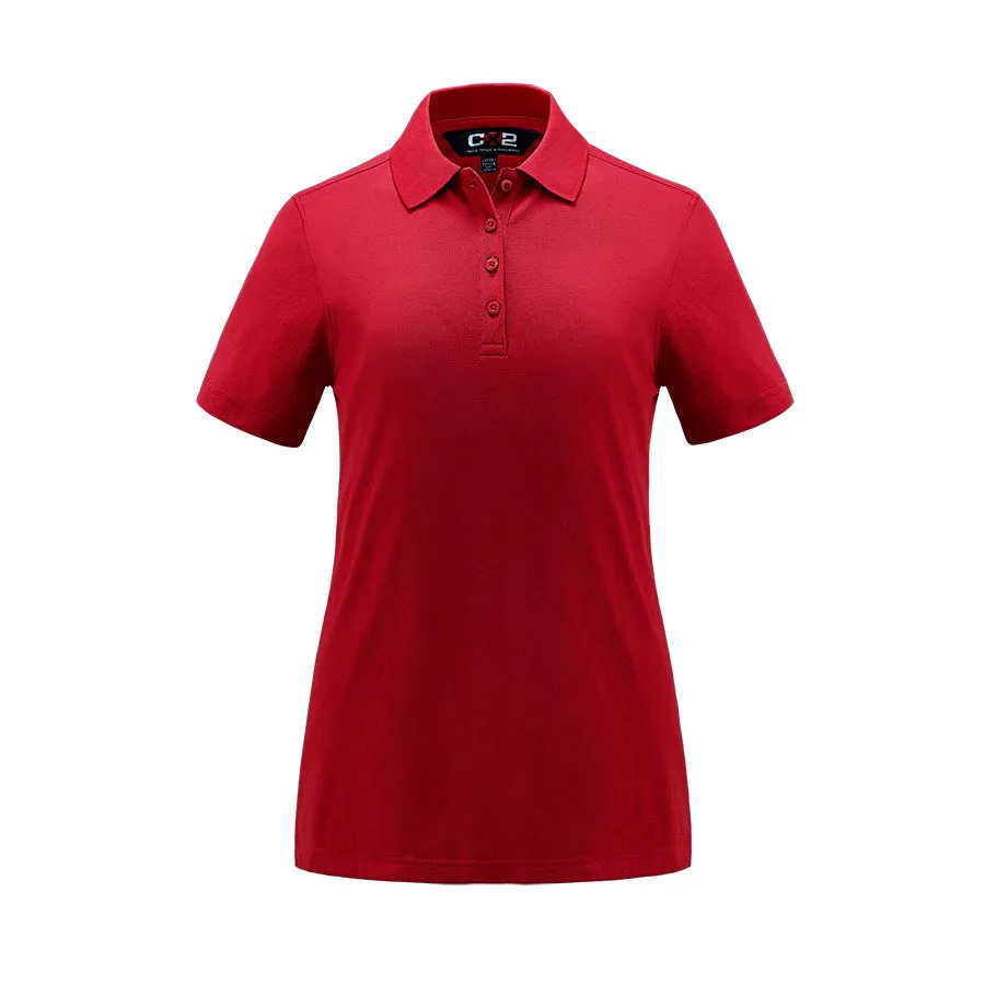 S05786 - Elite - Ladies Cotton/Poly/Spandex Polo