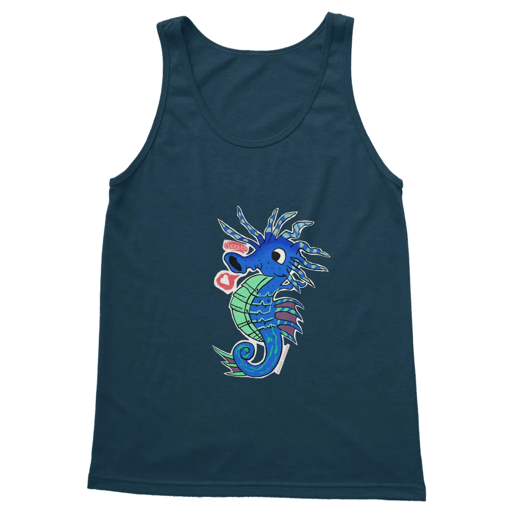 Scribblers the Seahorse Classic Adult Vest Top