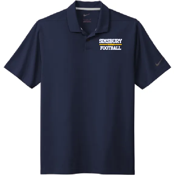 Simsbury Youth Football Navy Polo Shirt