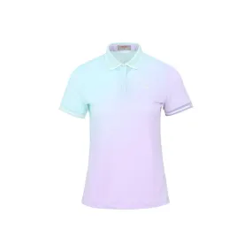 SVG Golf Blue-purple Gradient Polo