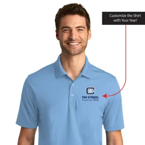 The Citadel, C Star, Customizable (Your Year), UV Micro-Mesh Polo Shirt