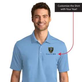 The Citadel, Shield, Customizable (Your Year), UV Micro-Mesh Polo Shirt