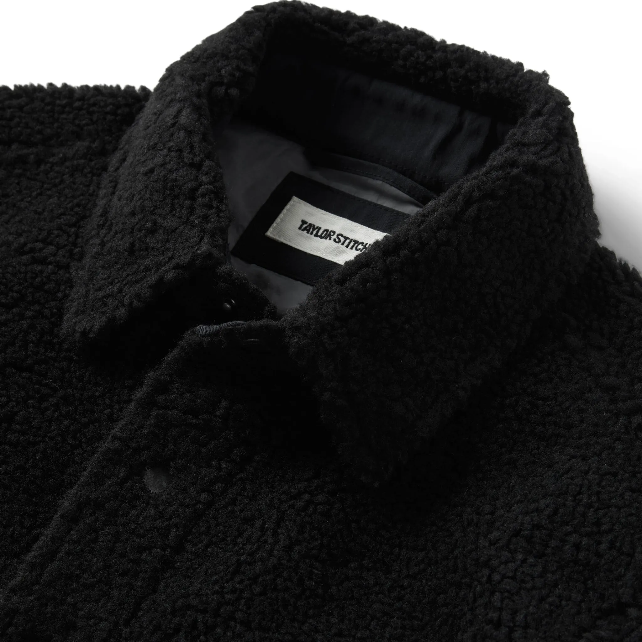 The Timberline Jacket in Onyx Sherpa