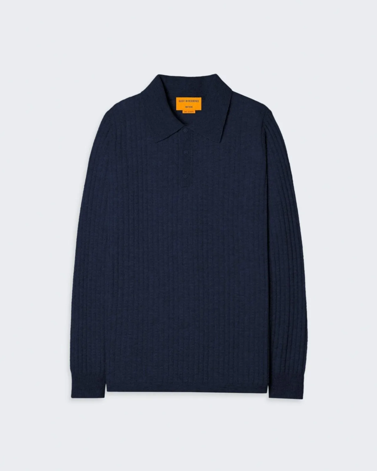 Theo Waffle Polo - Midnight