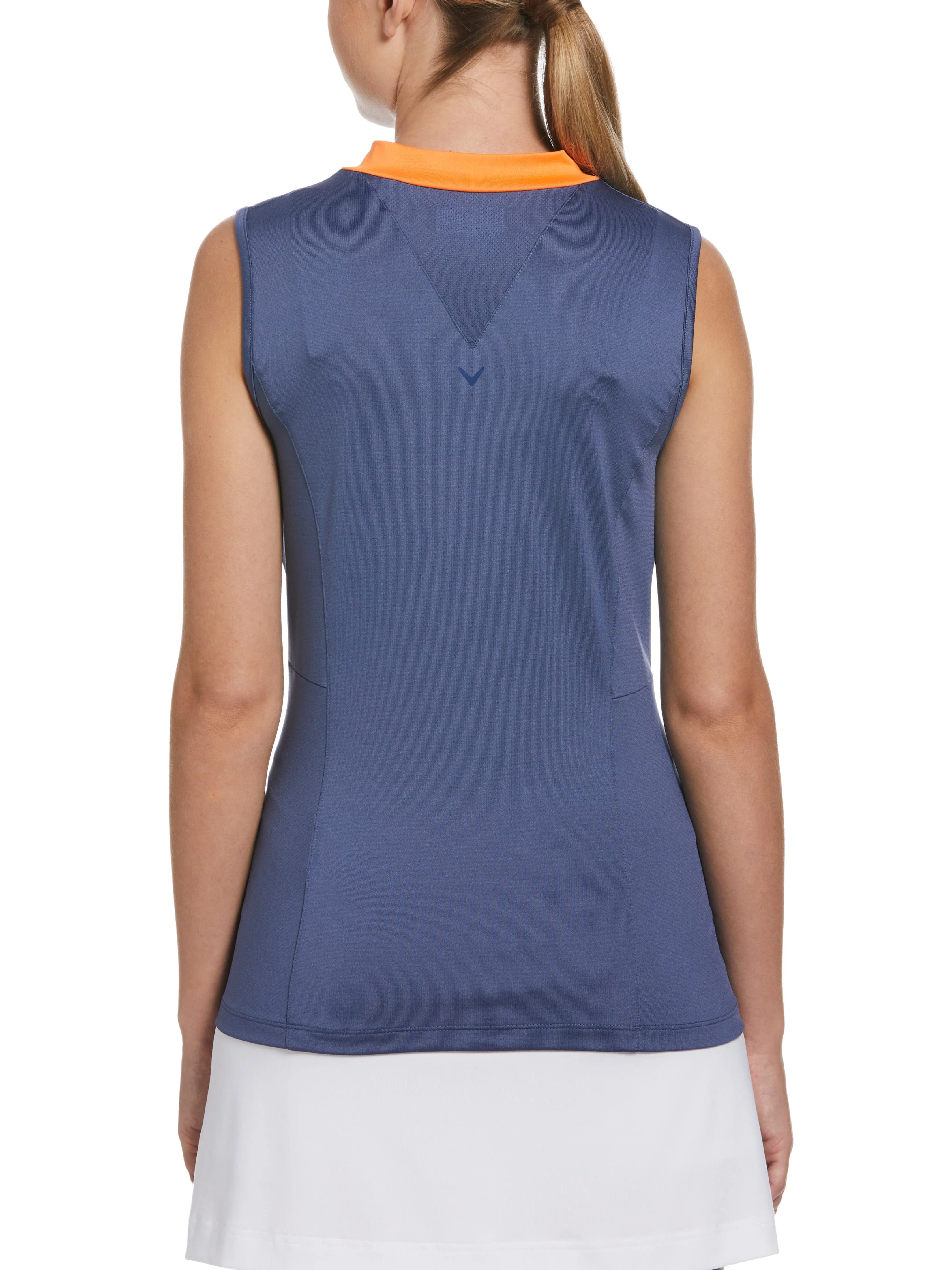 Women's Color Block Chroma Stripe Golf Top