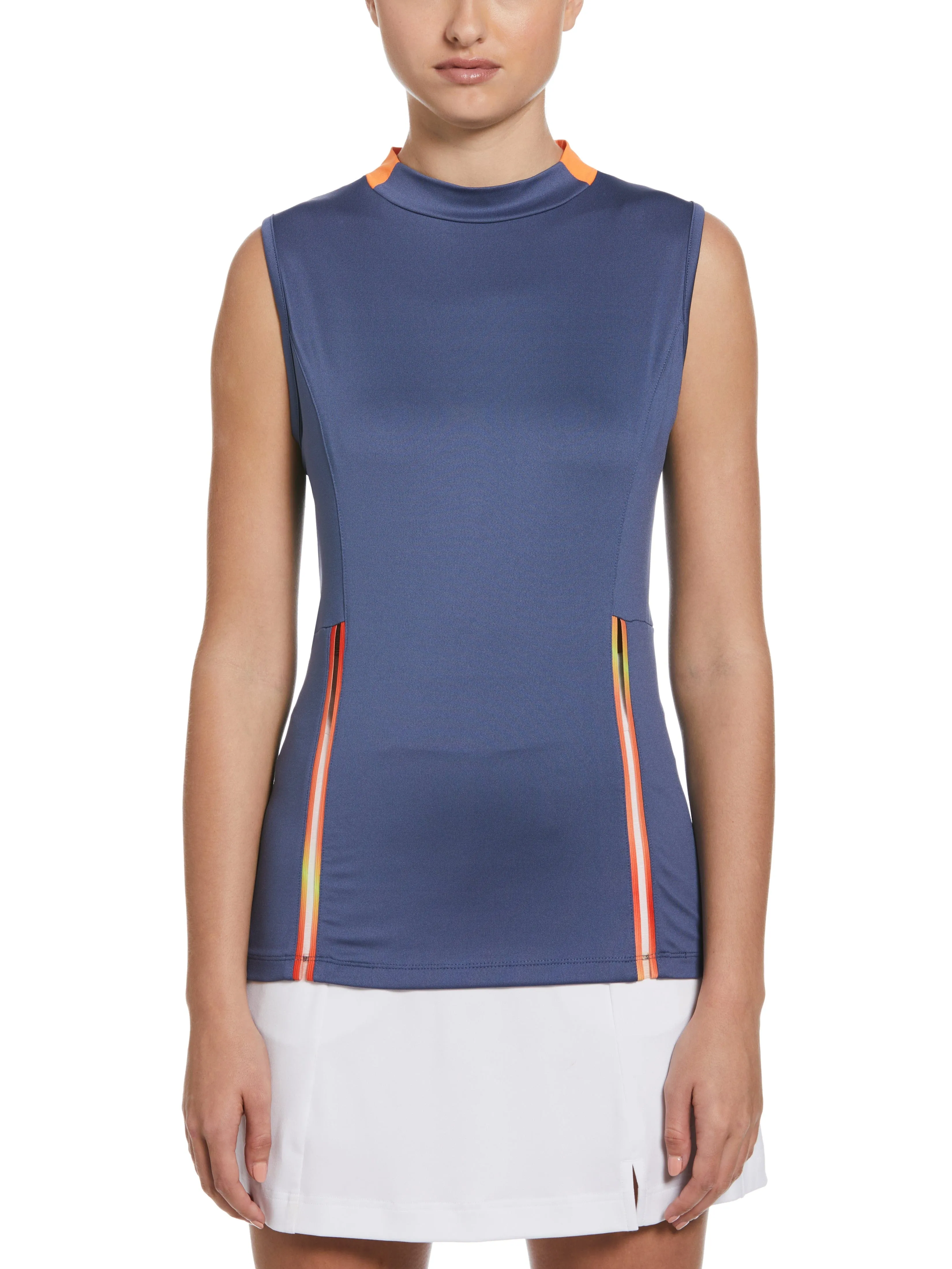 Women's Color Block Chroma Stripe Golf Top