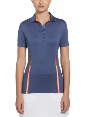 Women's Color Block Polo Top