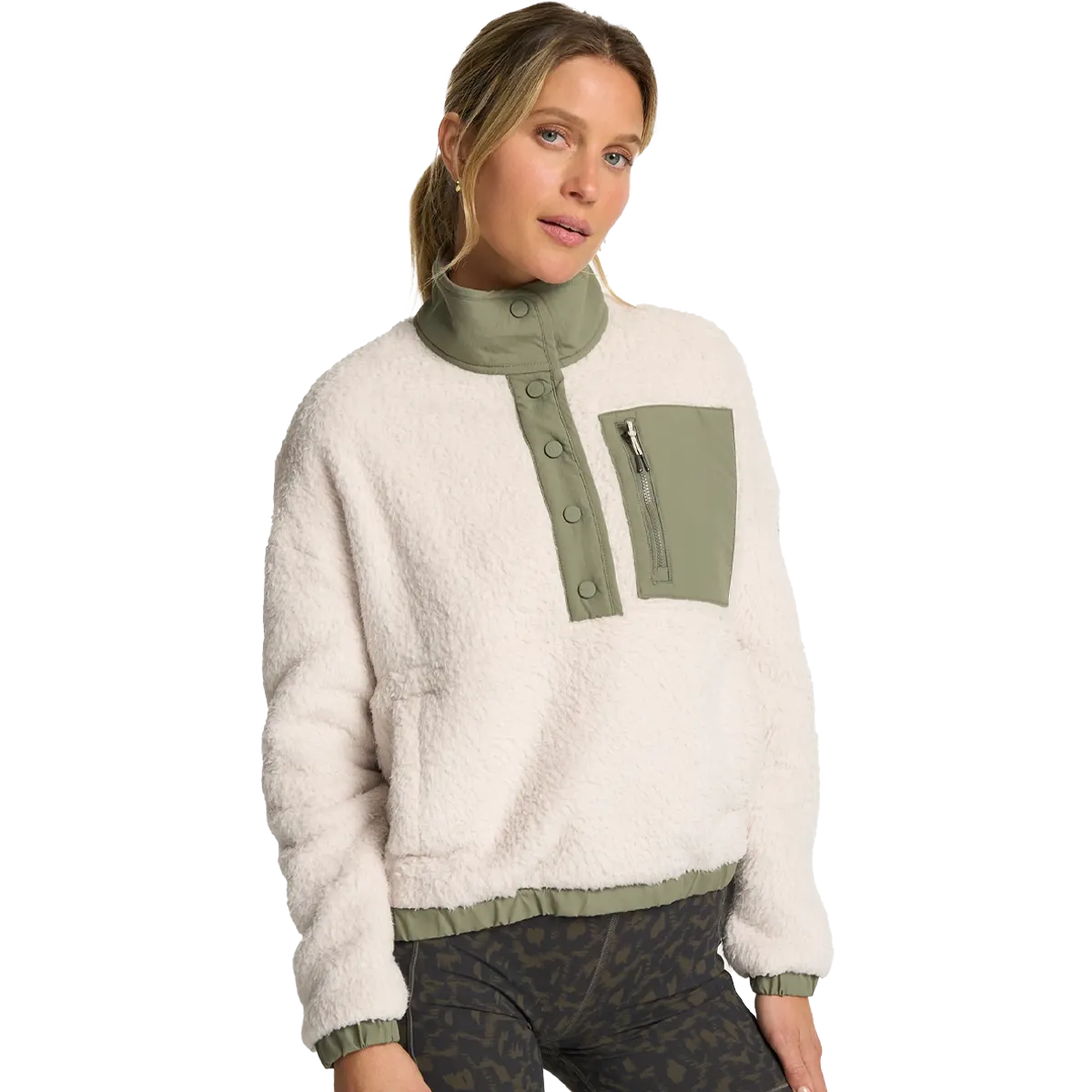 Women's Cozy Sherpa Popover